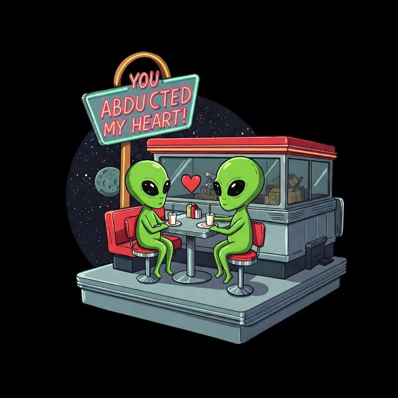 Space Date - Verliebtes Paar