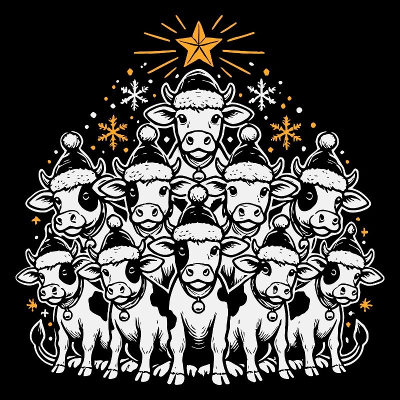 Kuh Weihnachten
