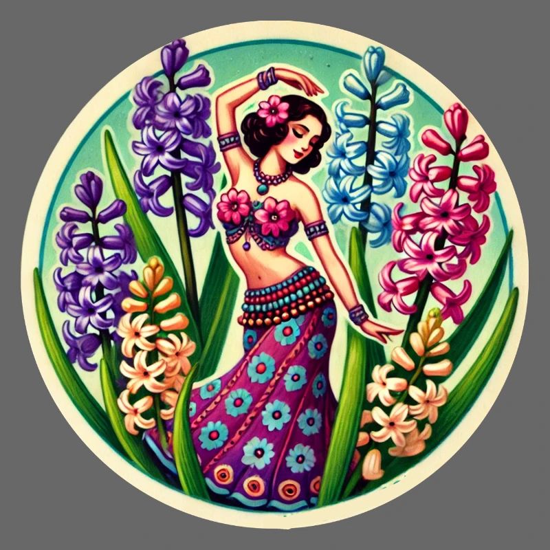 Danseuse Fleur Ventre