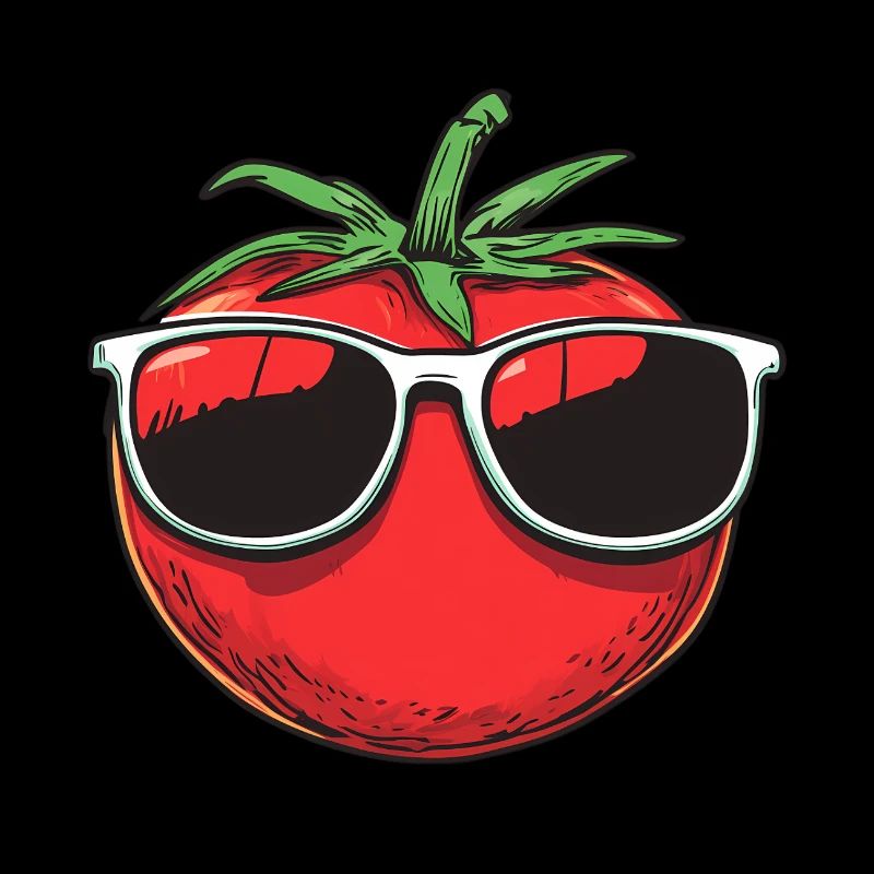 Lunettes de soleil tomate été