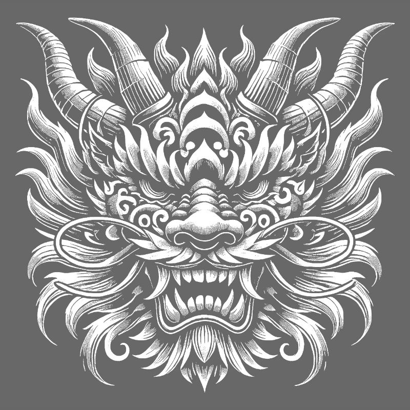 Drachenmaske