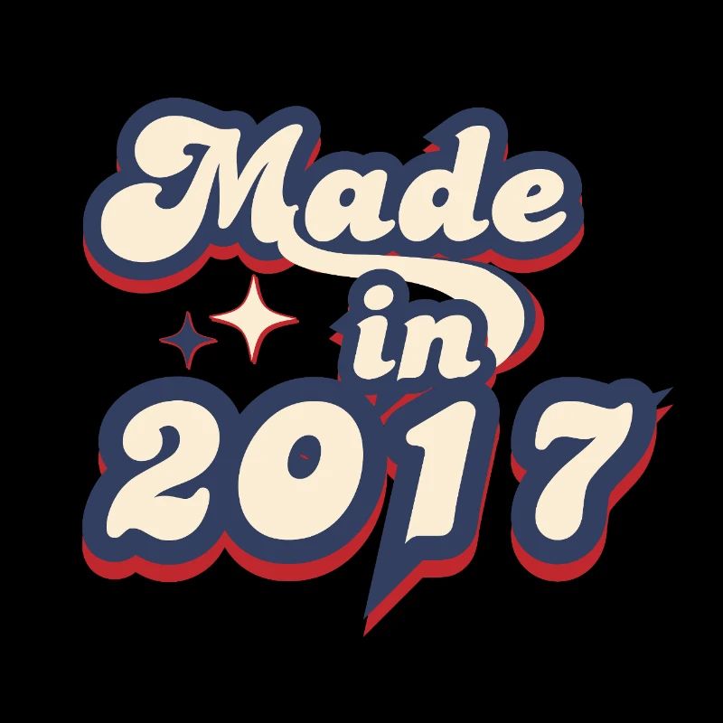 Made in 2017 retro