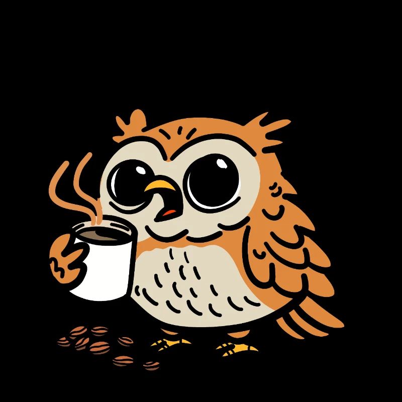 Owl Be Needing More Coffee Funny Coffee Lover Gift