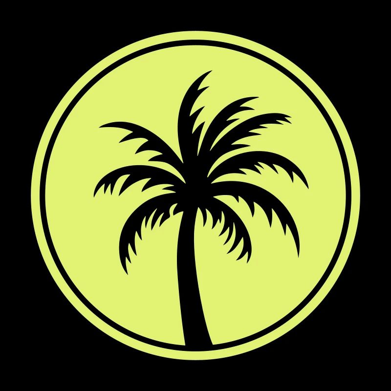 Palm Tree Holiday Icon