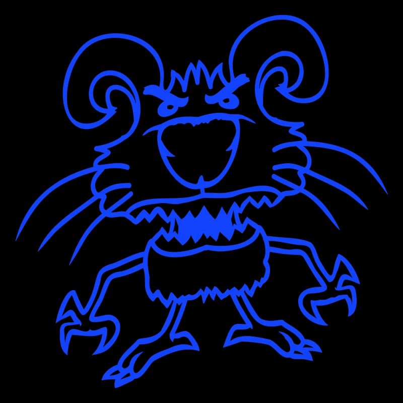 Bunny Monster Evil Cool Halloween Horror