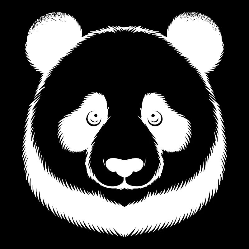 Cute Smiling Panda Animal Smile