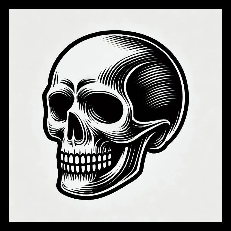 Totenkopf: Symbol des Todes und der Rebellion