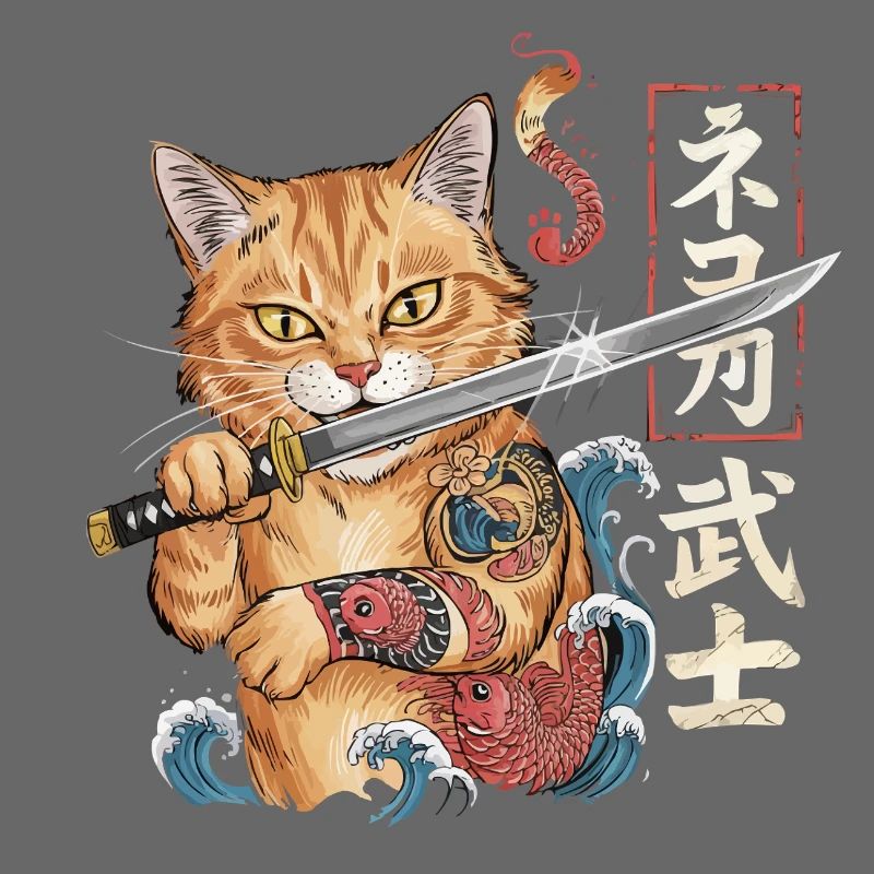 Samurai-Katze