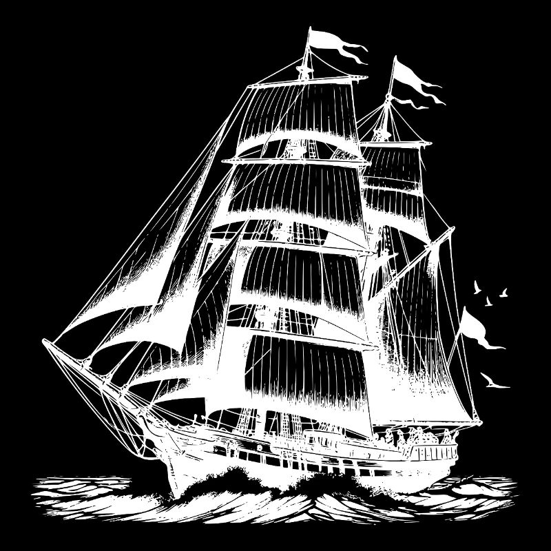 Das Segelschiff Abenteuer ruft – Segel setzen