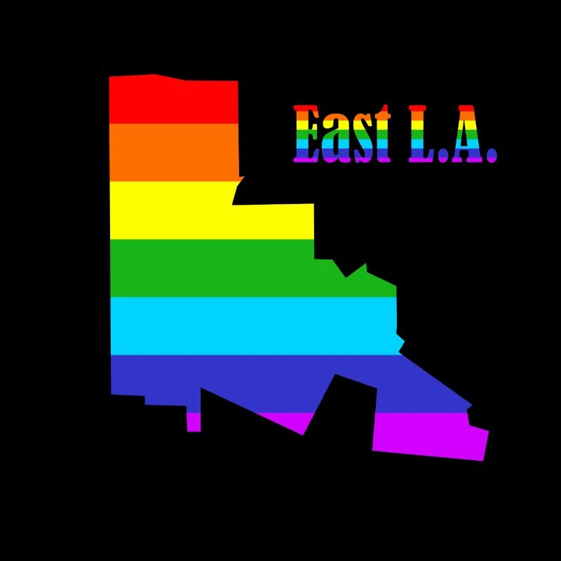 EAST L.A. Regenbogen