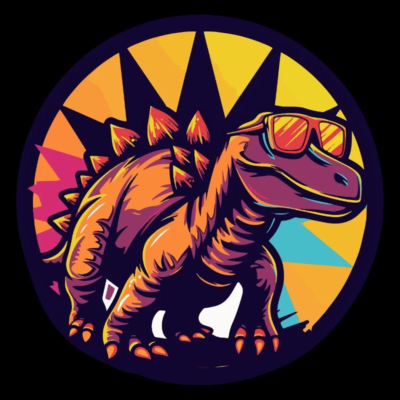 Dinosaurier stegosaurus Comic