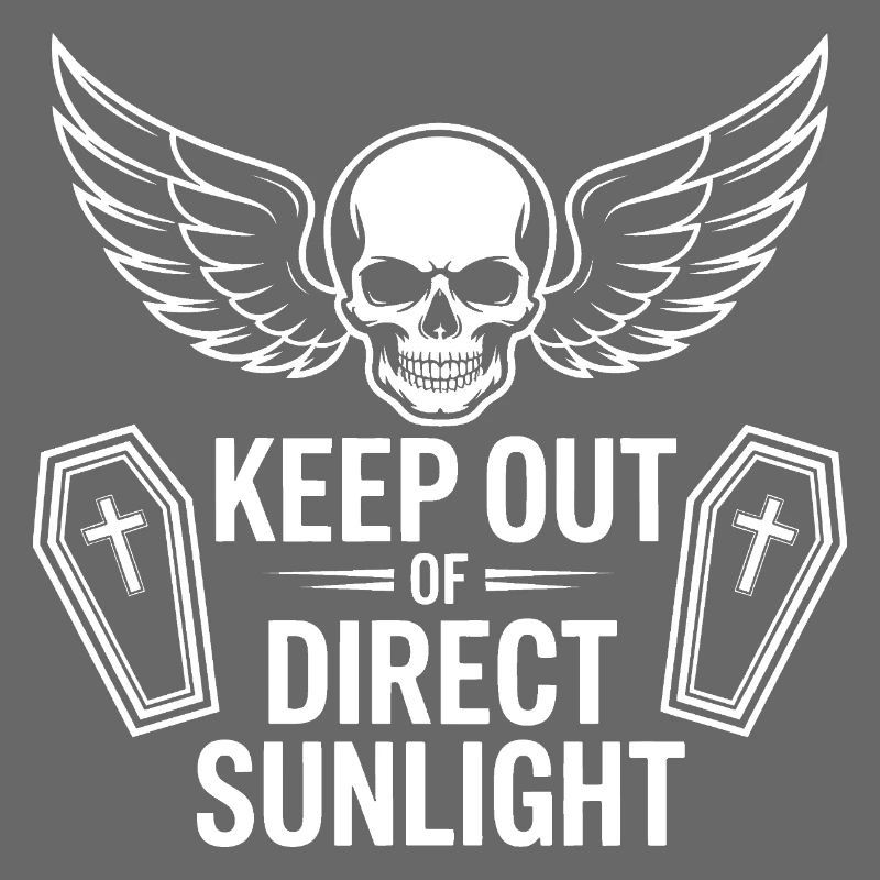 Tenir à l’abri de la lumière directe du soleil ! Vampire Goth Emo