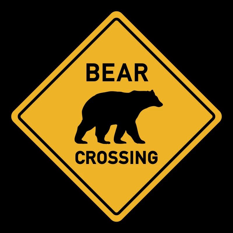 Bear crossing