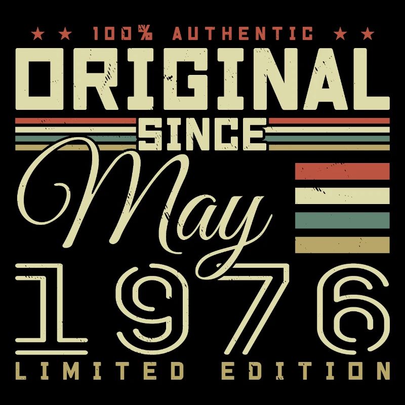 Cadeau Anniversaire Mai 1976, Gift May 1976