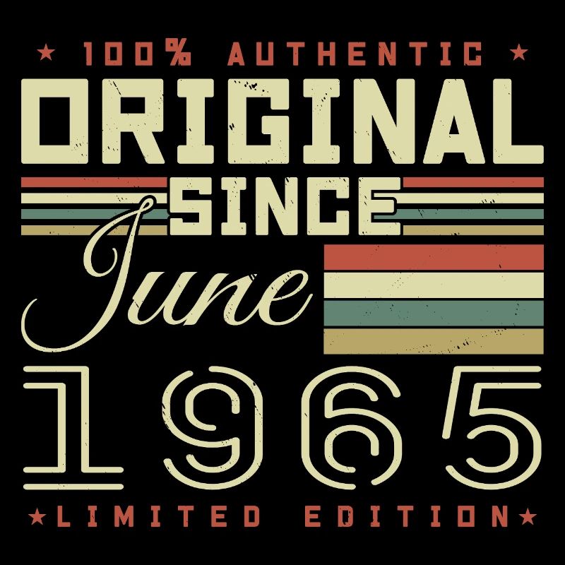 Geburtstagsgeschenk Juni 1965, Geschenk Juni 1965