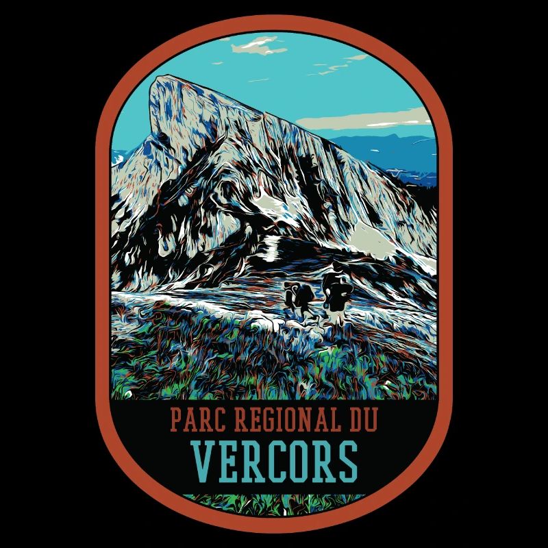 Illustration originale Parc Régional du Vercors