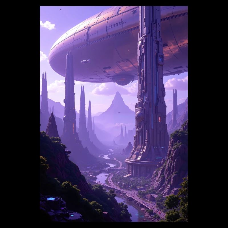 Sci-Fi Picture Alien Planet