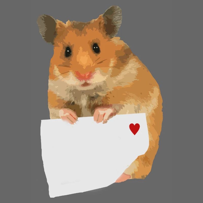 Hamster Note to Personalize Note Text