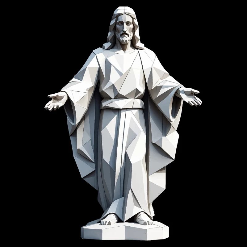 Jésus-Christ - Silhouette Religion Design