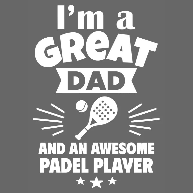 Ich bin ein toller Papa und ein Padel-Ass