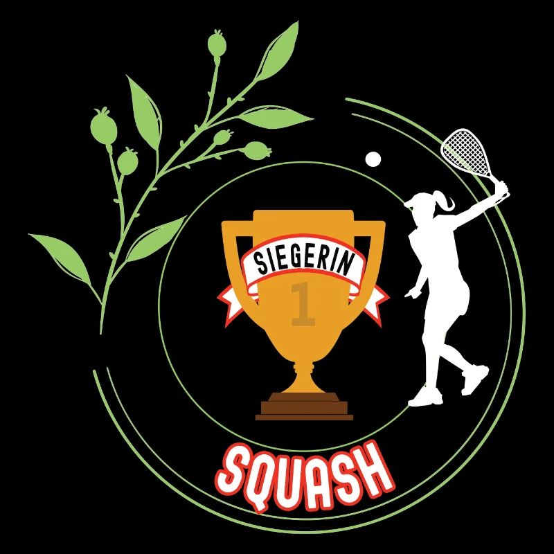 Squash Siegerin Gewinner Turnier Meisterschaft