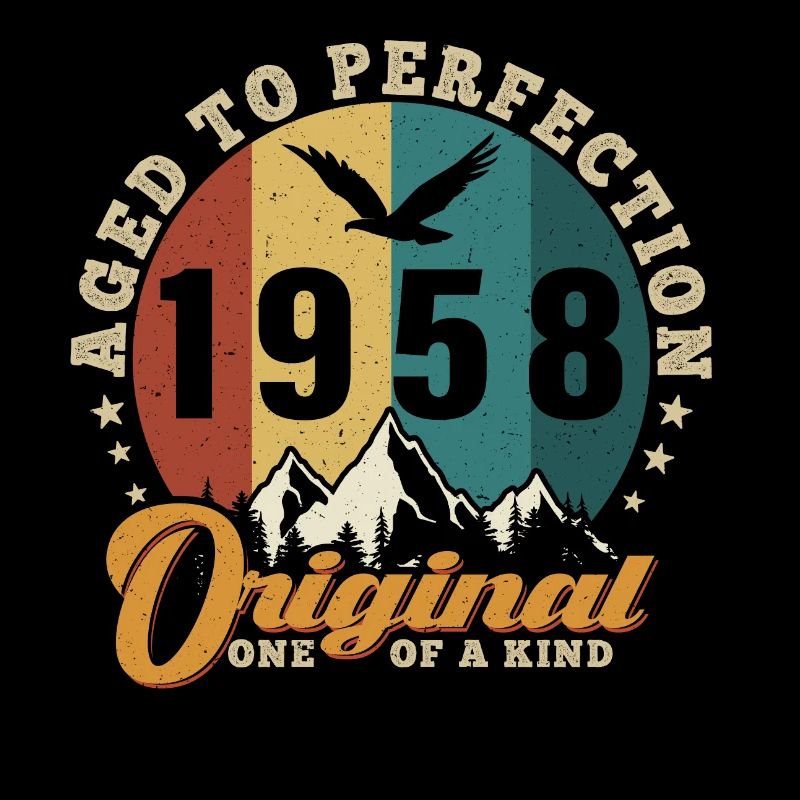 Les légendes sont nées en 1958 Vintage