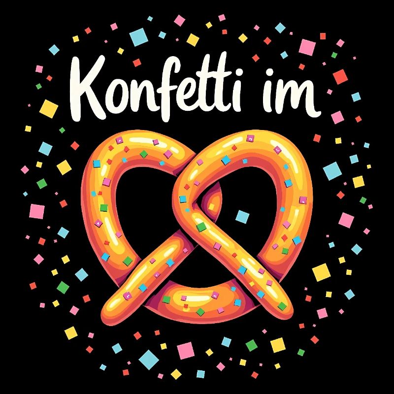 Konfetti im Herzen - Brezel