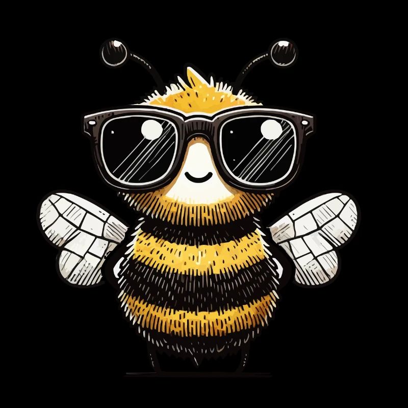 Bee Comic Sunglasses
