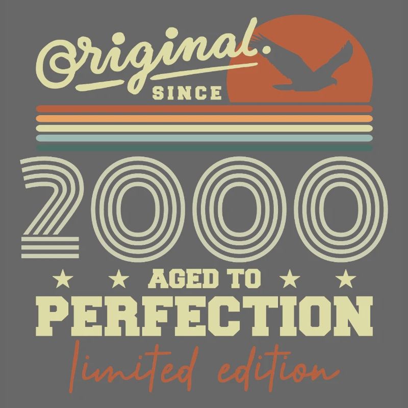 Original 2000 Geburtstagsgeschenk 2000 Retro 2000