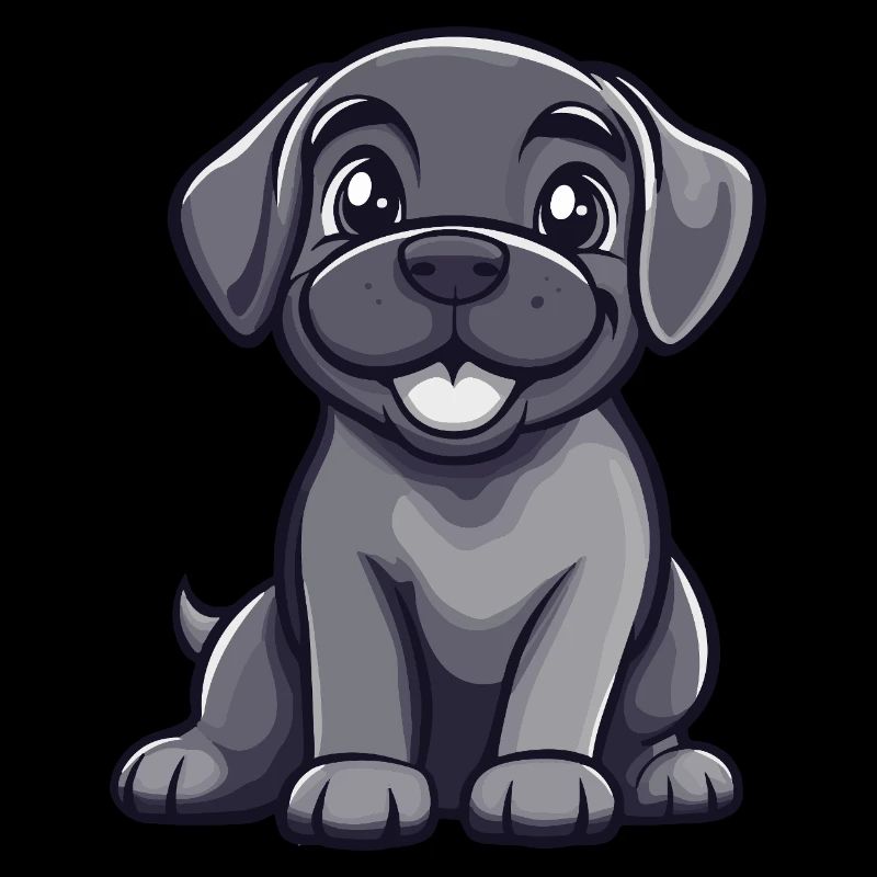 Chien Mastiff Mignon