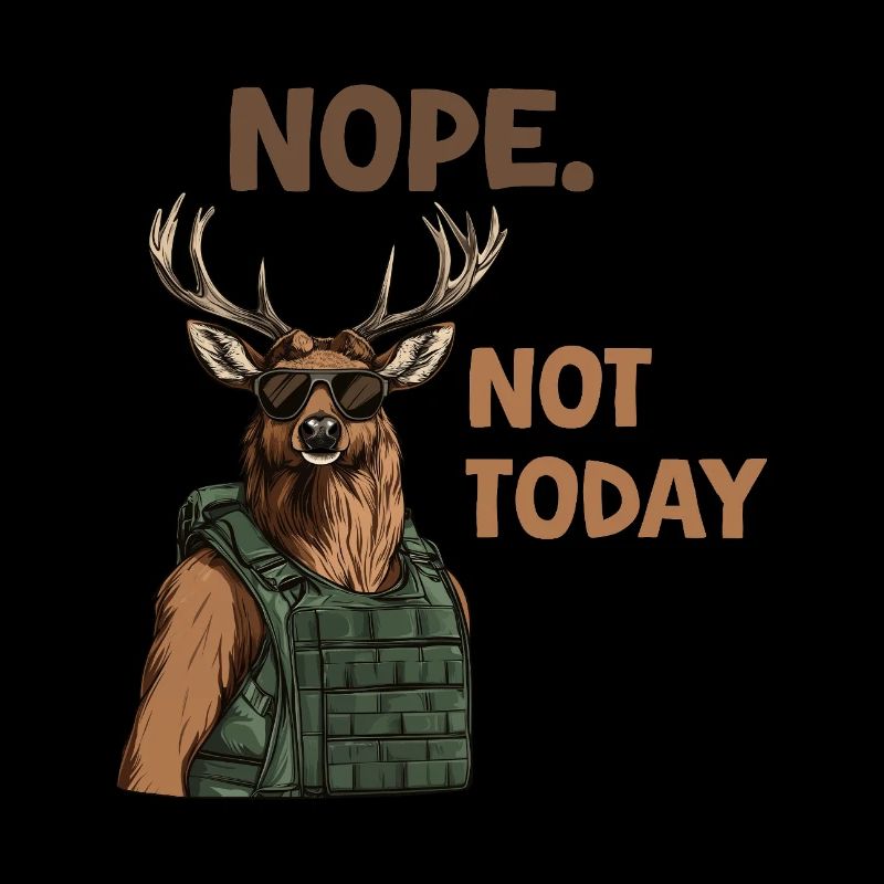 Nein, nicht heute, Hirsch