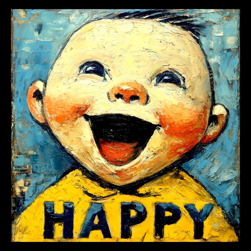 « Bébé heureux » de van Gogh