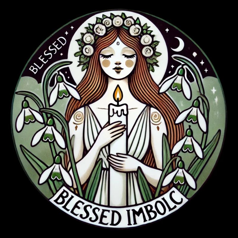 Imbolc Pagan Sabbat Kunst