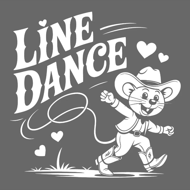Line Dance Mouse Funny Mouse Dancing Line Dance