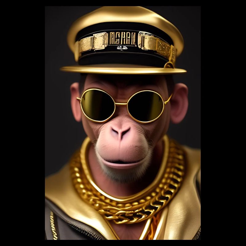 Cool Monkey With Sunglasses