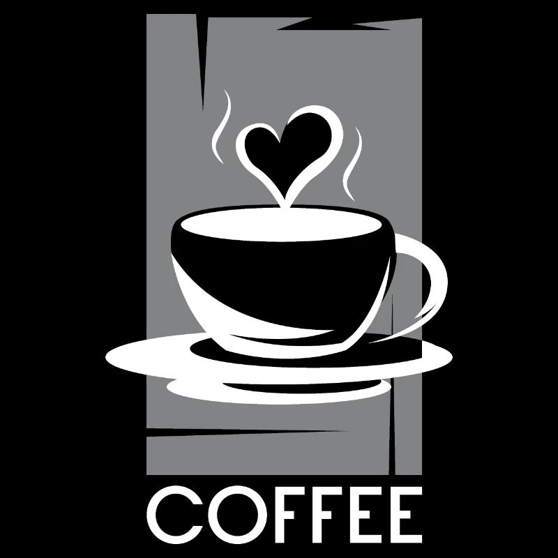 Café Café Symbole Illustration Logo Bar Graphique