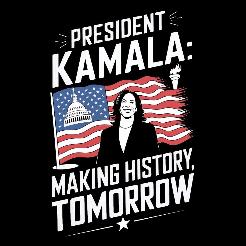 LE PRÉSIDENT KAMALA ENTRE DANS L’HISTOIRE DEMAIN