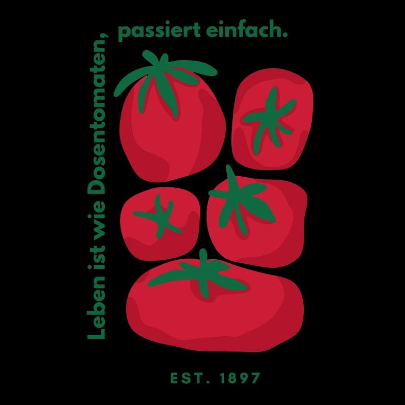La vie est comme les tomates en conserve, ça arrive tout simplement
