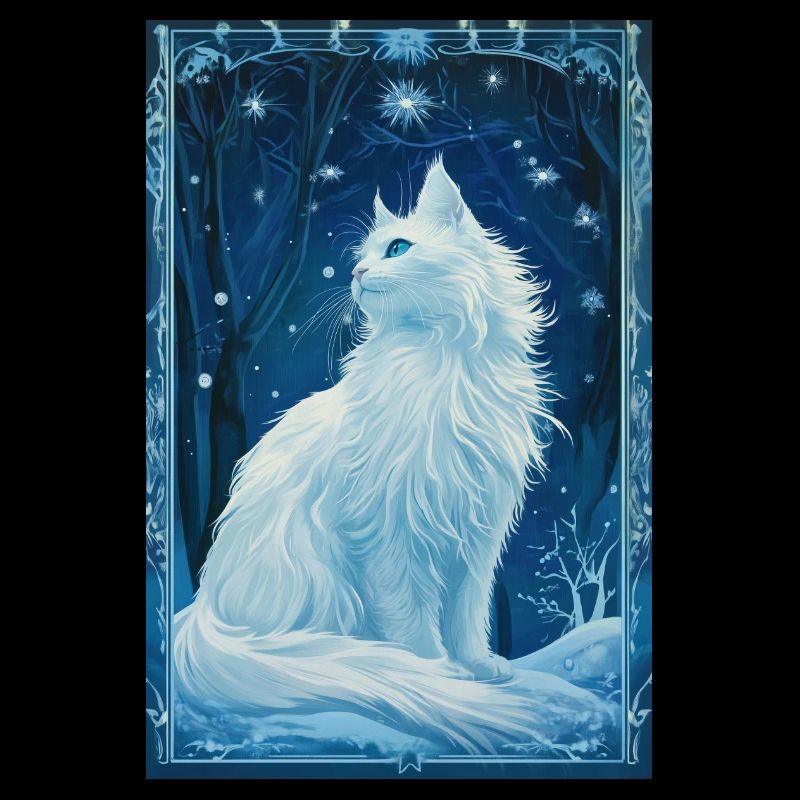 Cloudtail Cloud Tail Mucha 1920s White Cat