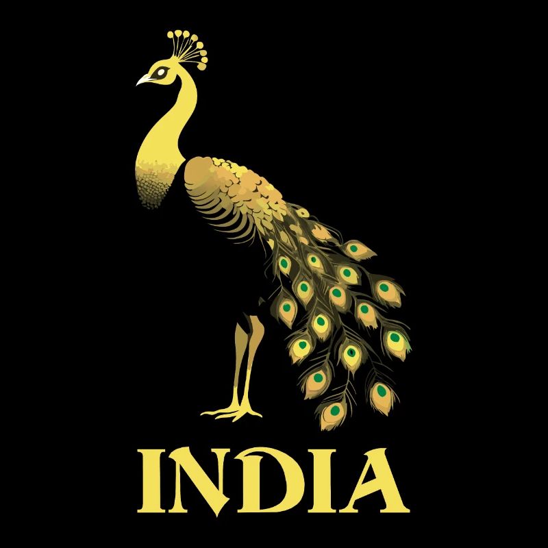 Paon - oiseau de l'Inde