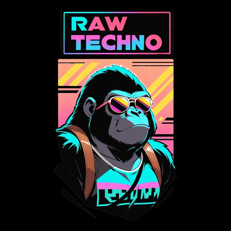 R A W Techno Gorilla