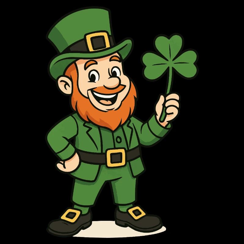 Leprechaun Kleeblatt