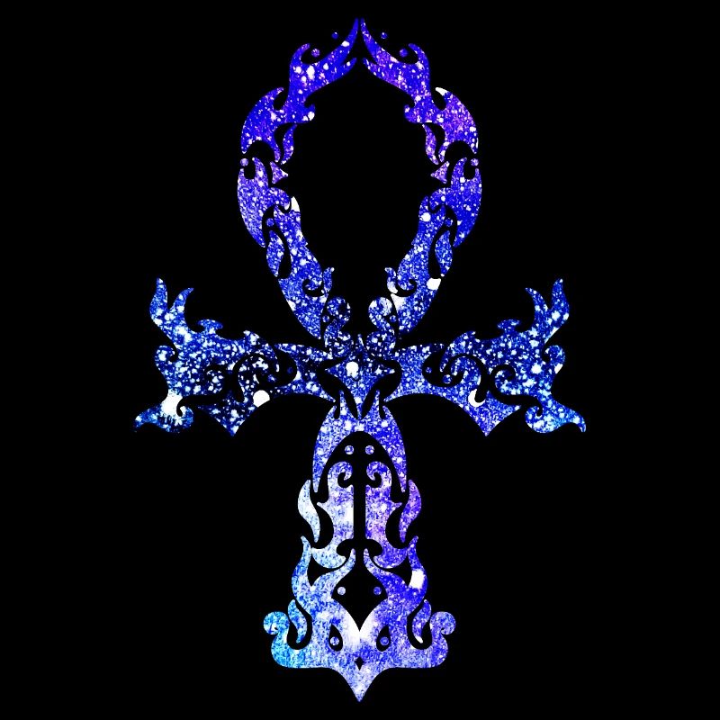 Cosmic Ankh - Indigo Version