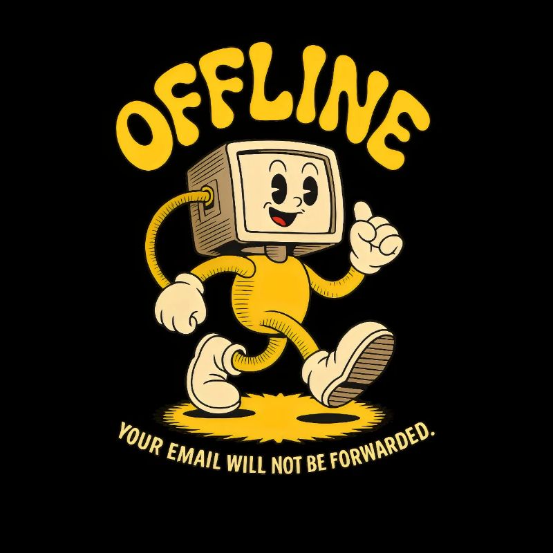 Offline Büro PC Emails Computer