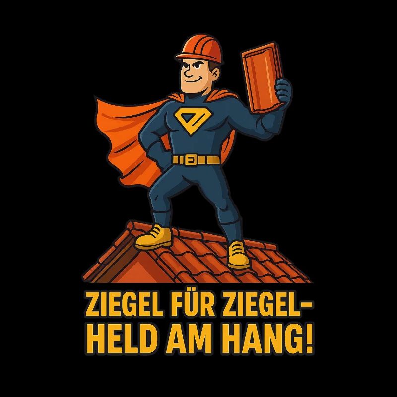 Ziegel Held am Hang Dachdecker