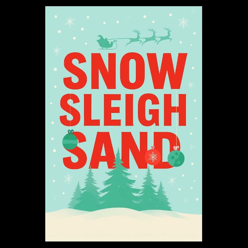 Snow Srogh Sand: Winterszene