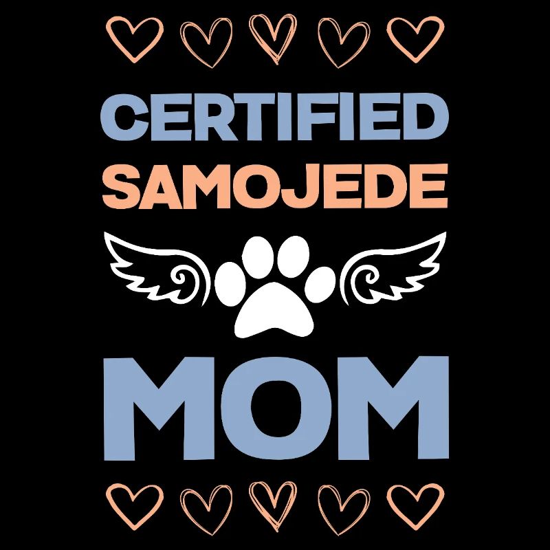 Certified Samoyed Mom Wings