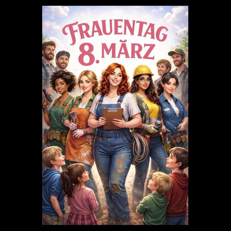 Frauentag 8. März – Arbeitsweltvielfalt