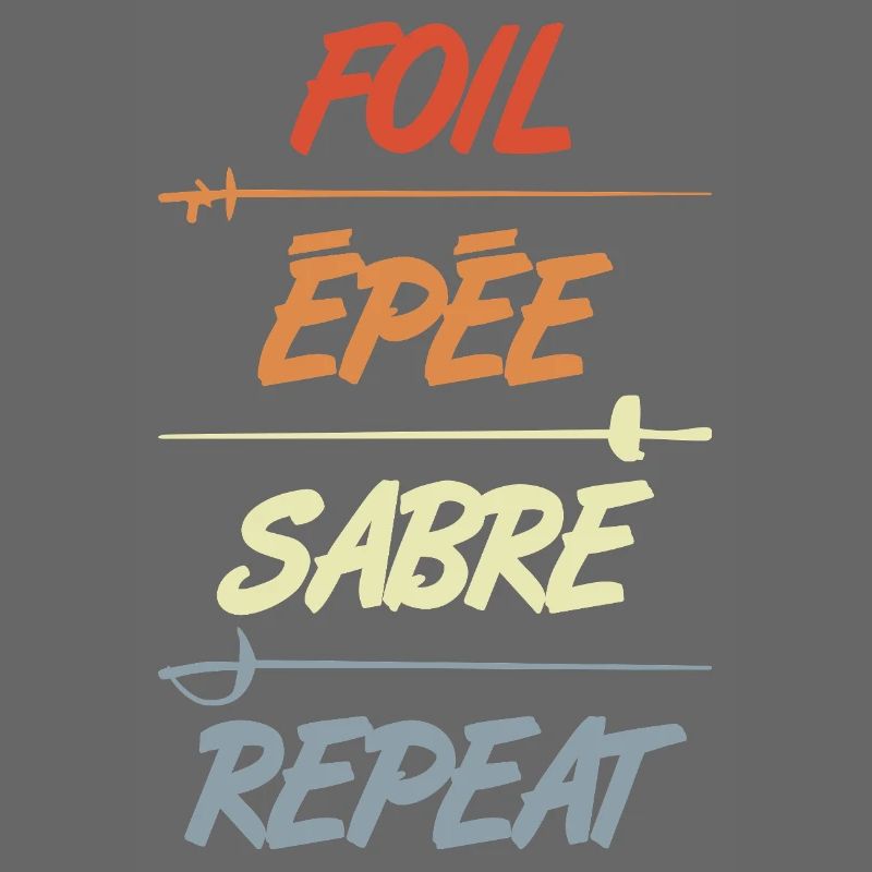 Foil Epee Sabre Repetition