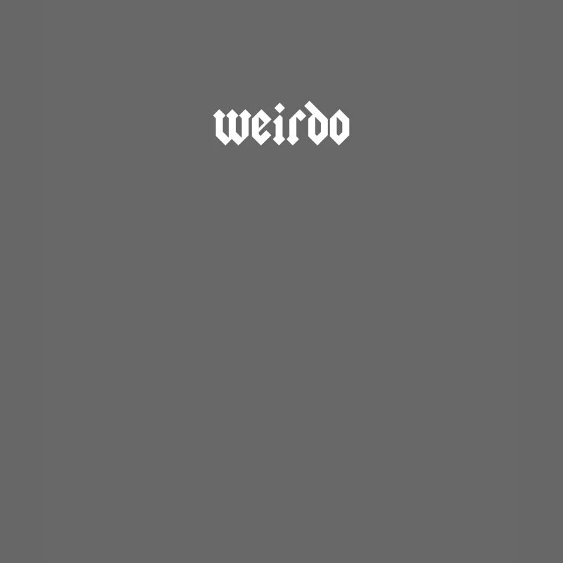 Weirdo Anders Especially Emo Goth Punk Nerd Weird